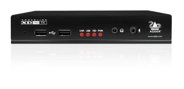 AdderLink XD150FX - High-Performance Fiber KVM Extender for Lossless DVI Video and USB up to 4km