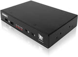 AdderLink XD150FX - High-Performance Fiber KVM Extender for Lossless DVI Video and USB up to 4km