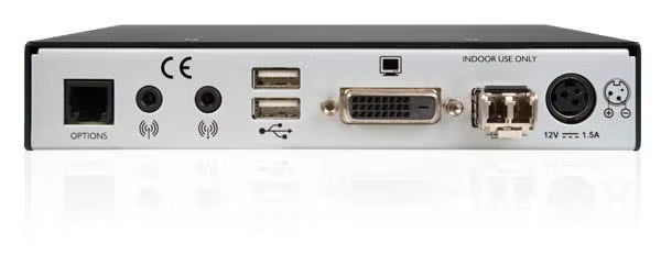 AdderLink XD150FX - Lossless Fiber KVM Extender for DVI, USB 2.0, Audio & RS232 up to 4 km