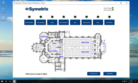 Symetrix 20-0027 CS SymVue App Software Symetrix