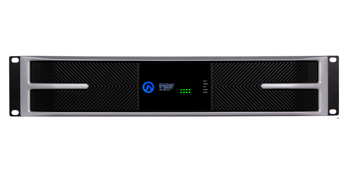 LEA Professional CS3004 – 4-Channel 3000W Networked Amplifier Audio Amplifiers LEA Professional