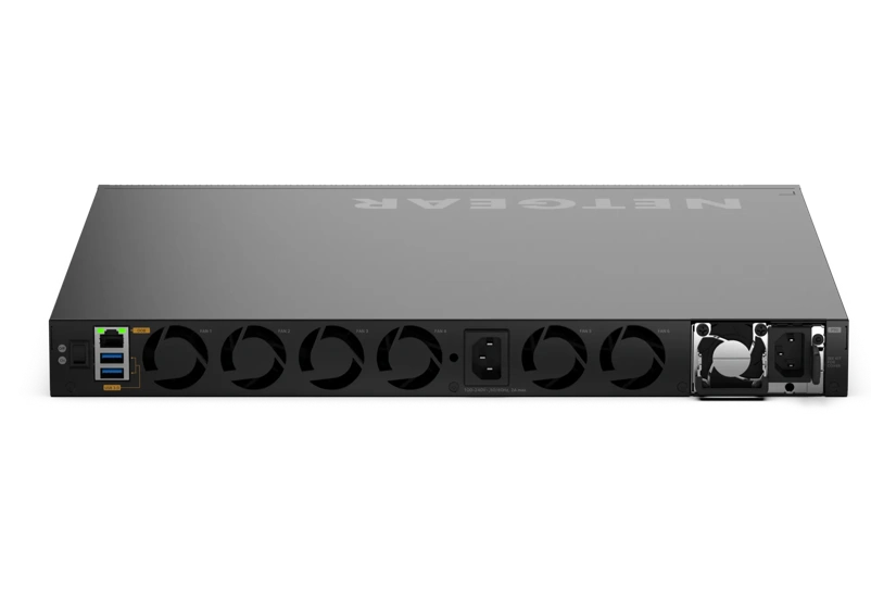 NETGEAR M4350-16C CSM4316 rear ports