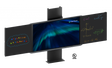 ClearTouch CTI-MOUNT-MAXW Height Adjustable Wall Mount for 8086MAX TV & Monitor Mounts ClearTouch