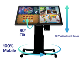 ClearTouch CTI-STAND-CONM-V3 Convertible Mobile Stand (Motorized) AV Carts ClearTouch