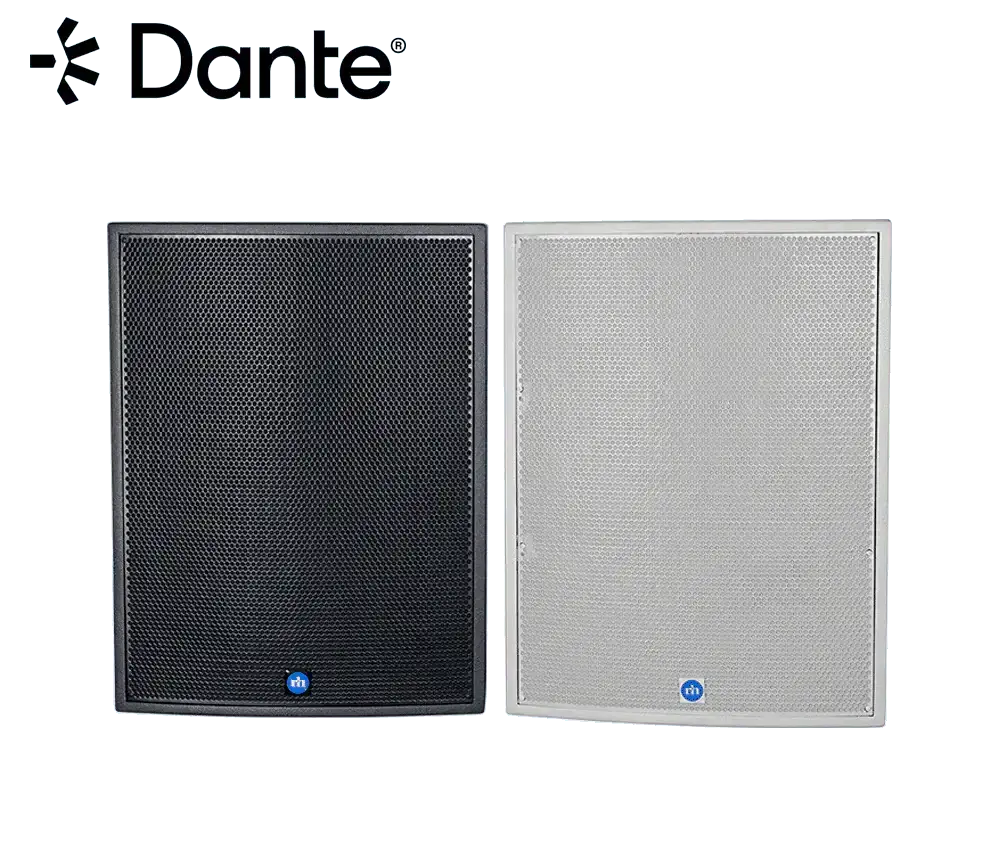 Renkus-Heinz TA118S-RD 18" Subwoofer, powered with RHAON & Dante Redundant, SA1250-RD Amp Module