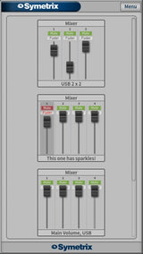 Symetrix 20-0026 CS Mixer App Software Symetrix
