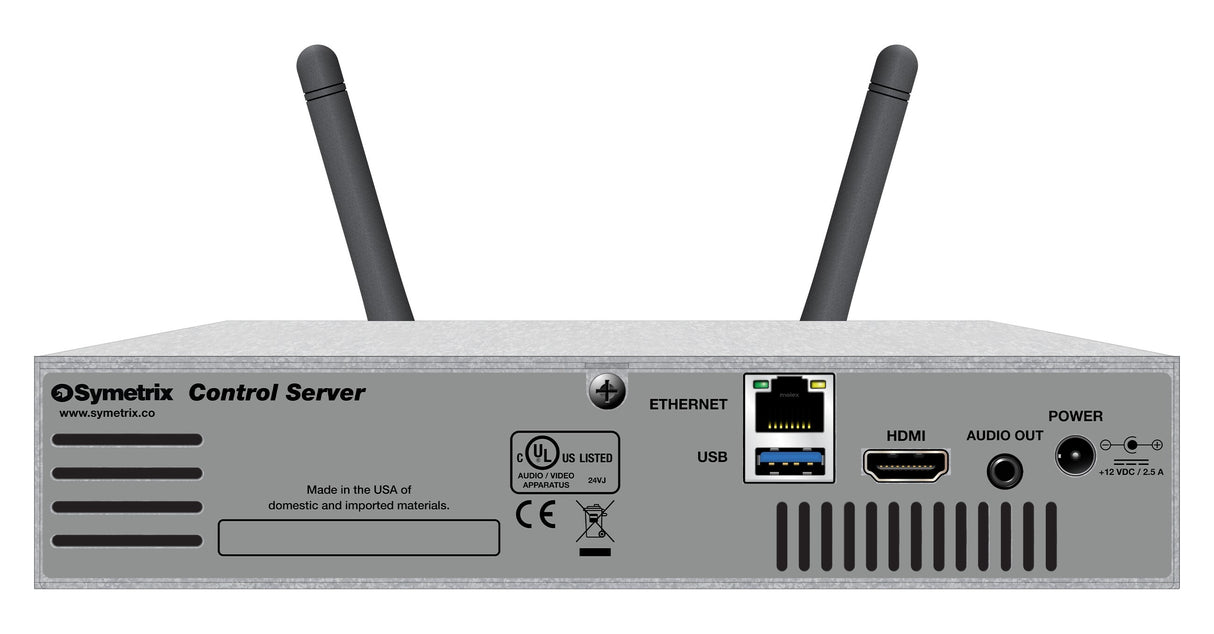 Symetrix 80-0119 Control Server control Symetrix