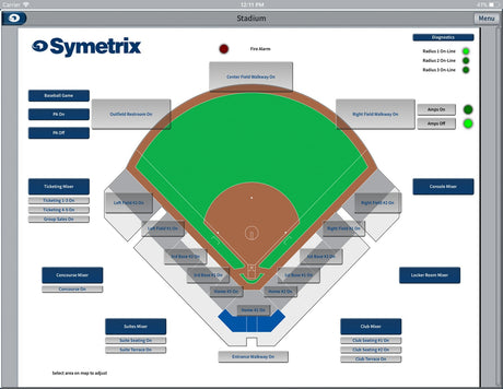 Symetrix 20-0027 CS SymVue App Software Symetrix