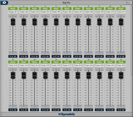 Symetrix 20-0026 CS Mixer App Software Symetrix