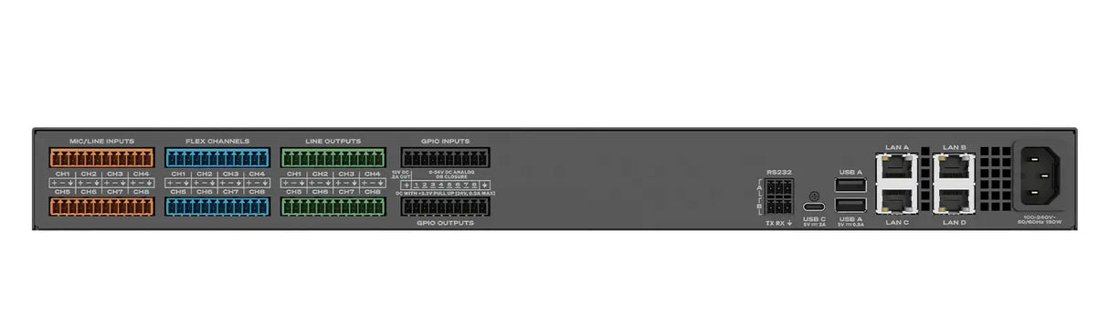 QSC Core 24f Q-SYS network + analog I/O processor