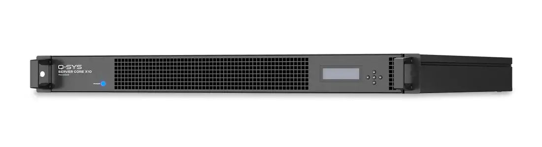 QSC Server Core X10 Q-SYS network I/O processor