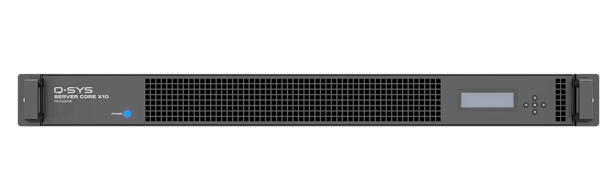 QSC Server Core X10 Q-SYS network I/O processor