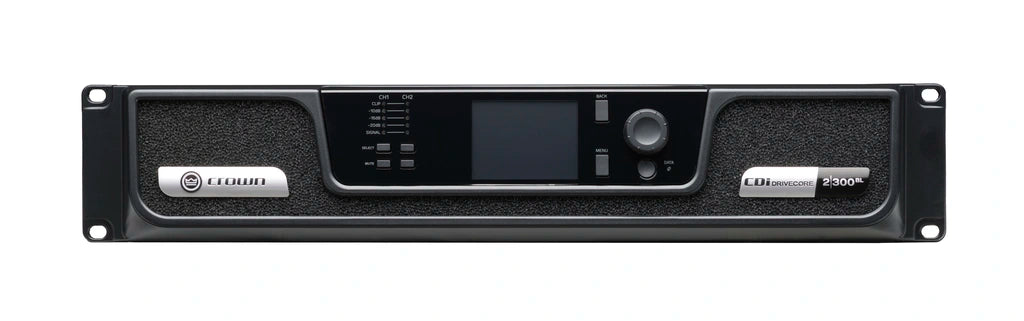 Crown CDI2X300BL DriveCore 2 300BL 2X300W Power Amplifier with BLU link Audio Amplifiers Crown