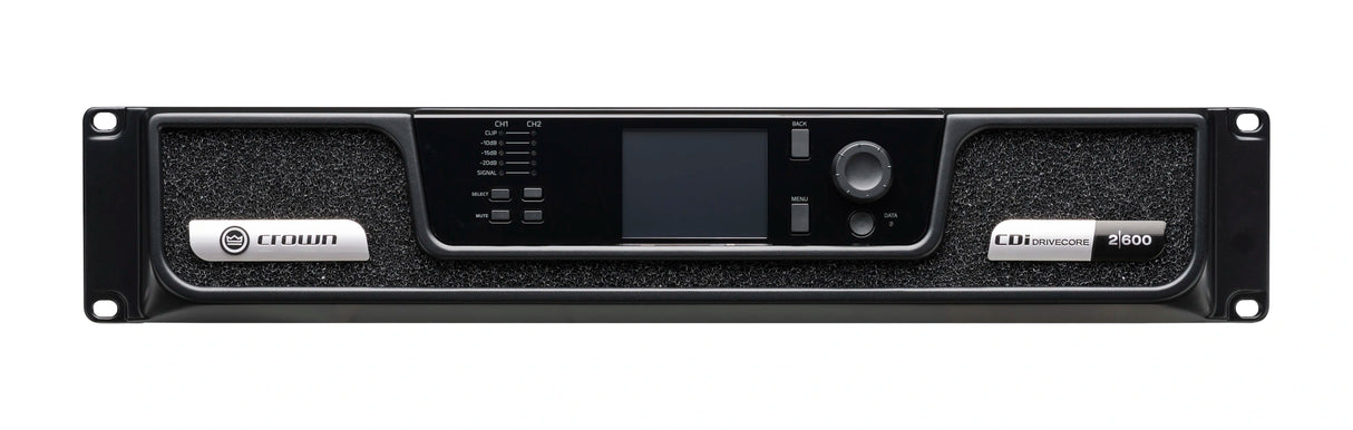 Crown CDi2x600 – 2-Channel 600W CDi DriveCore Power Amplifier - front