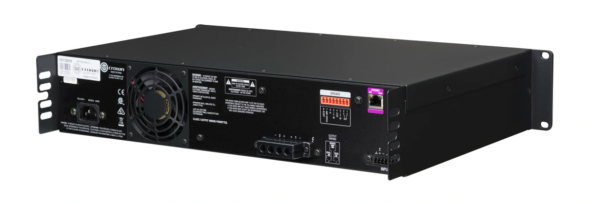 Crown CDi2x600 – 2-Channel 600W CDi DriveCore Power Amplifier - rear left