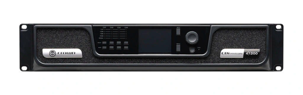 Crown NCDI4X12-U-US CDi 4|1200 4x1200 Watt Power Amplifier Audio Amplifiers Crown