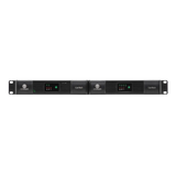 Crown CTD-2125 – 2-Channel 125W Dante Installed Amplifier - front with ears