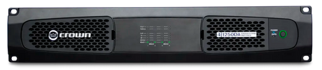Crown DCI4X1250DA-U-USFX 4X1250W Power Amp, Dante-enabled w/DSP DriveCore DA Series Audio Amplifiers Crown
