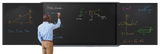ClearTouch CTI-8086MAX-UH10 86" 8000MAX Interactive Blackboard with Side Panels Interactive Displays ClearTouch