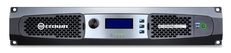 Crown DCI4X1250ND 4X1250W Power Amp w/AVB, DriveCore Network Display Series Audio Amplifiers Crown