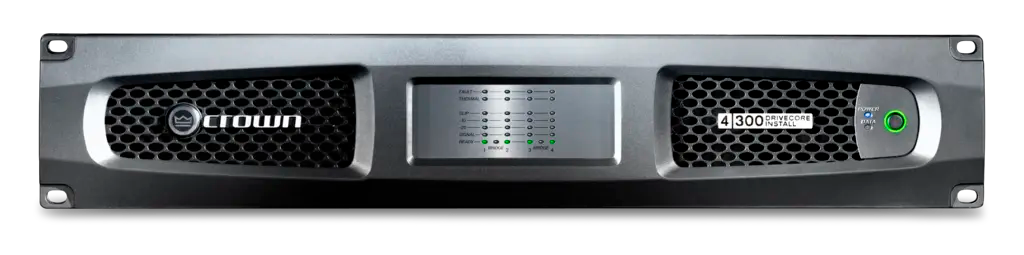Crown DCI4X300 DriveCore Install Series Analog 4X300 Amplifier Audio Amplifiers Crown