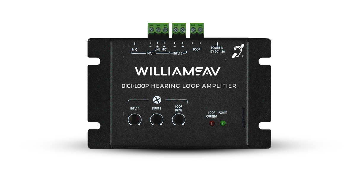 Williams AV DL102 SY1 2-Amp Counter Loop System