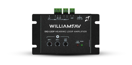 Williams AV DL102 SY3 – 2-Amp Counter Loop System Hearing Loop Williams AV