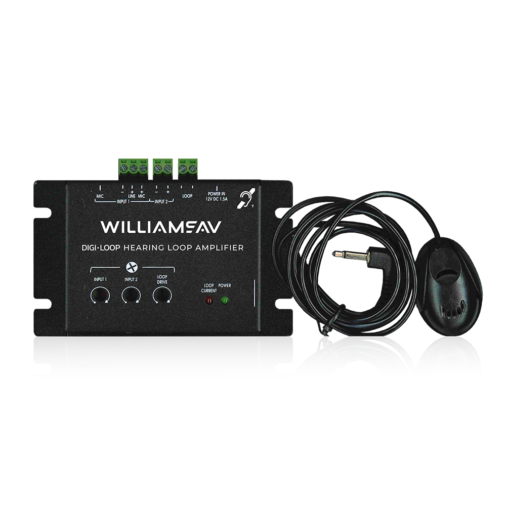 Williams AV DL102 2-Amp Counter Induction Loop Amplifier