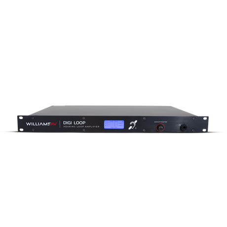 Williams AV DL107 NET – Networked Induction Loop Amplifier Hearing Loop Williams AV