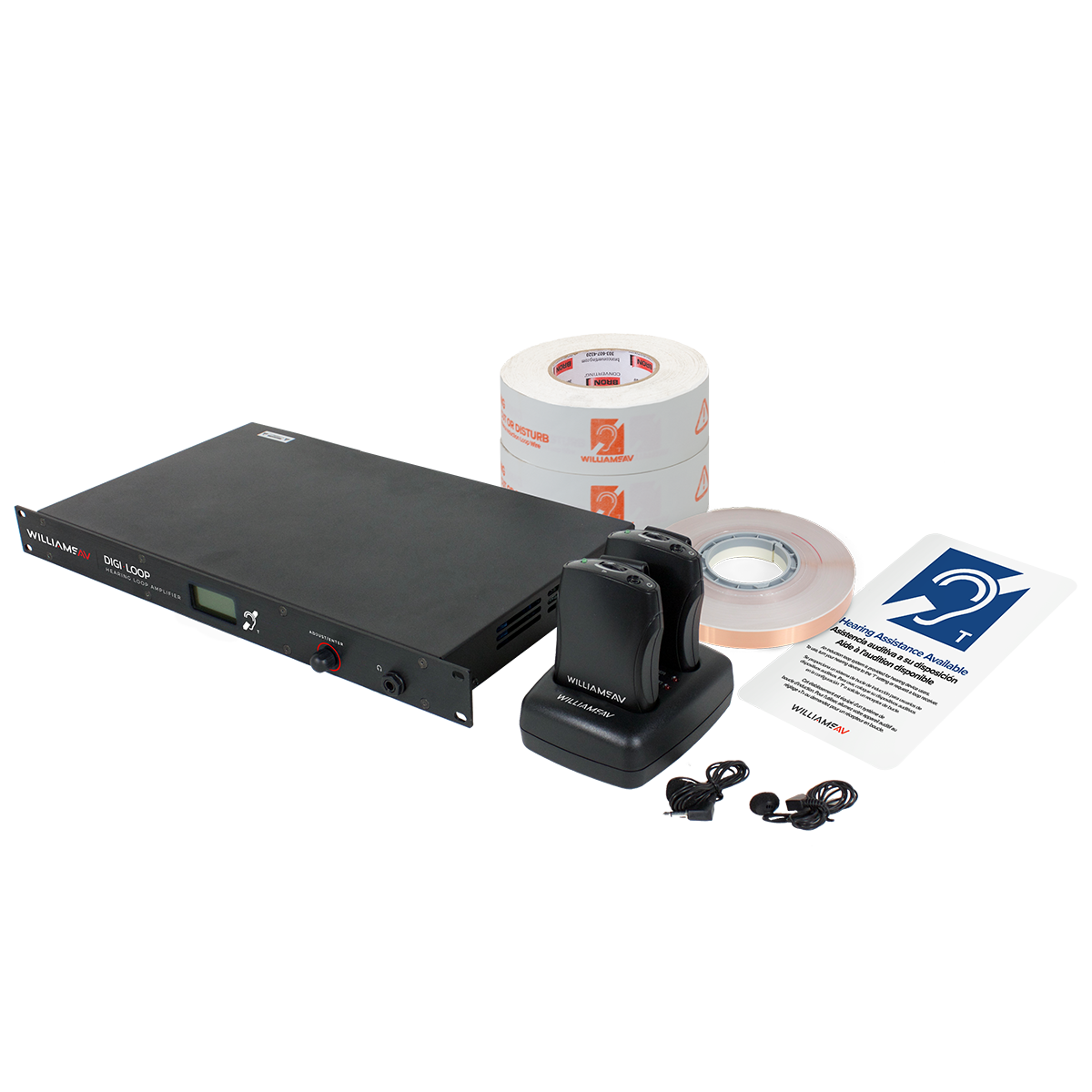 Williams AV DL107 SYS Networked Induction Loop System