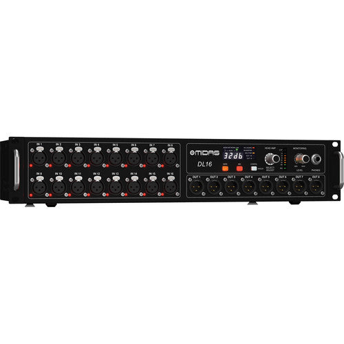 Midas DL16 I/O Stage Box with 16 Preamps