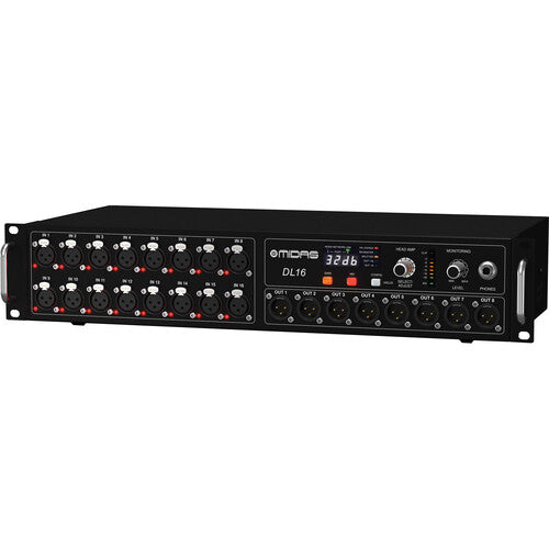 Midas DL16 I/O Stage Box with 16 Preamps