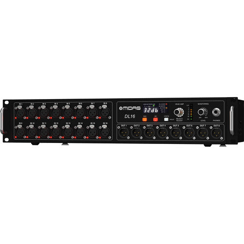 Midas DL16 I/O Stage Box with 16 Preamps
