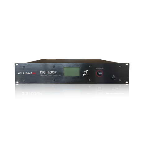 Williams AV DL210 NET D 2.0 – Large-Area 48V Loop Amplifier with Dante Hearing Loop Williams AV