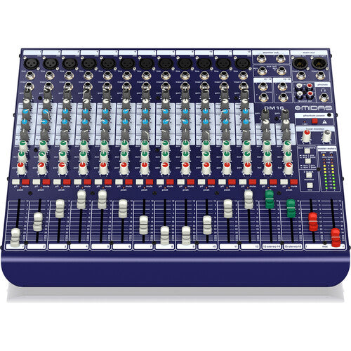 Midas DM16 16-Input Analog Live and Studio Mixer