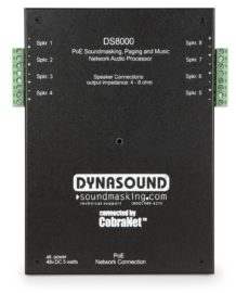 Cambridge Dynasound Networked Sound Masking Bundle with Music & Paging
