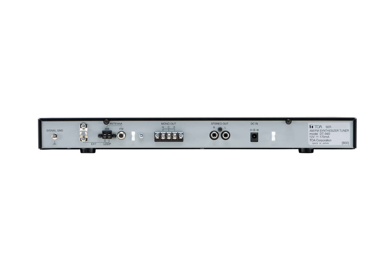 TOA Electronics AM/FM Tuner with Digital Display (1 RU, Black) - DT-940 CU