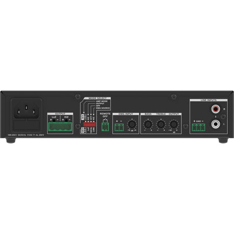 Dynacord U120:1-US – 120W Single-Channel Power Amplifier Power Amplifiers Dynacord