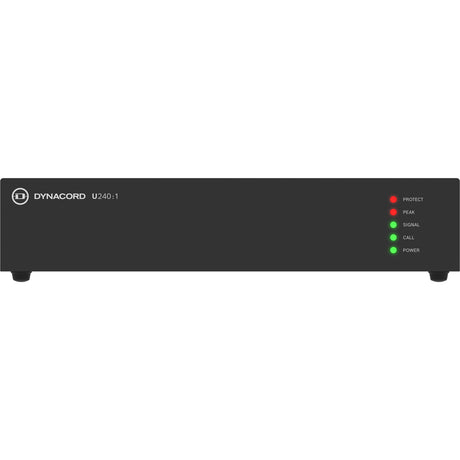 Dynacord U240:1-US – 240W Single-Channel Power Amplifier Power Amplifiers Dynacord