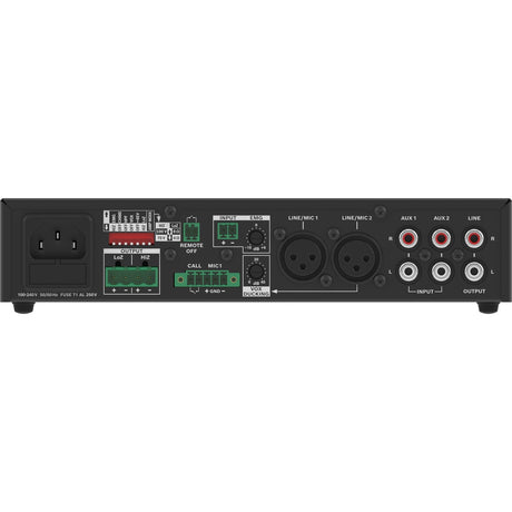 Dynacord U60:1M-US – 60W Single-Channel Mixer Amplifier Mixer Amplifiers Dynacord
