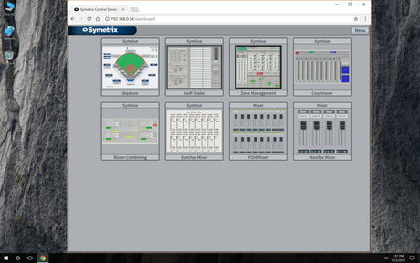 Symetrix 25-0003 32 Playback Channel Pack control Symetrix
