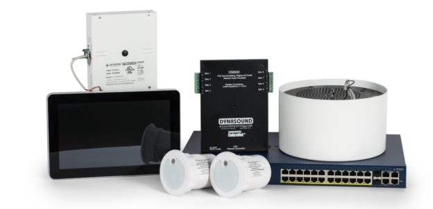 Cambridge Dynasound Networked Sound Masking Bundle with Music & Paging