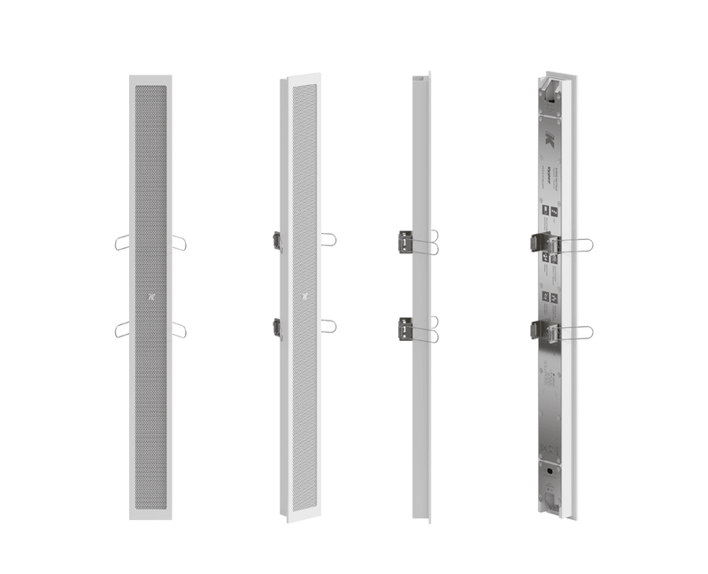 K-Array Vyper KV52RW II Ultra-flat, 50cm-long, aluminum line array element with 8x1" cones, in-wall mounting version (White)