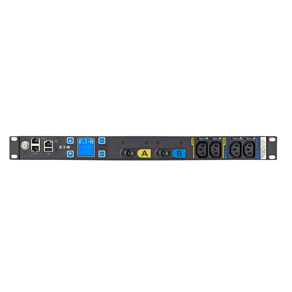 Eaton EMIT07-10 – 208V Metered PDU 18 C13 Outlets Rack PDUs Eaton