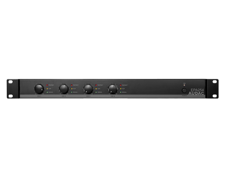 Audac ADC-EPA254 Quad-channel Class-D amplifier 4 x 250W - crossover Audio Amplifiers Audac