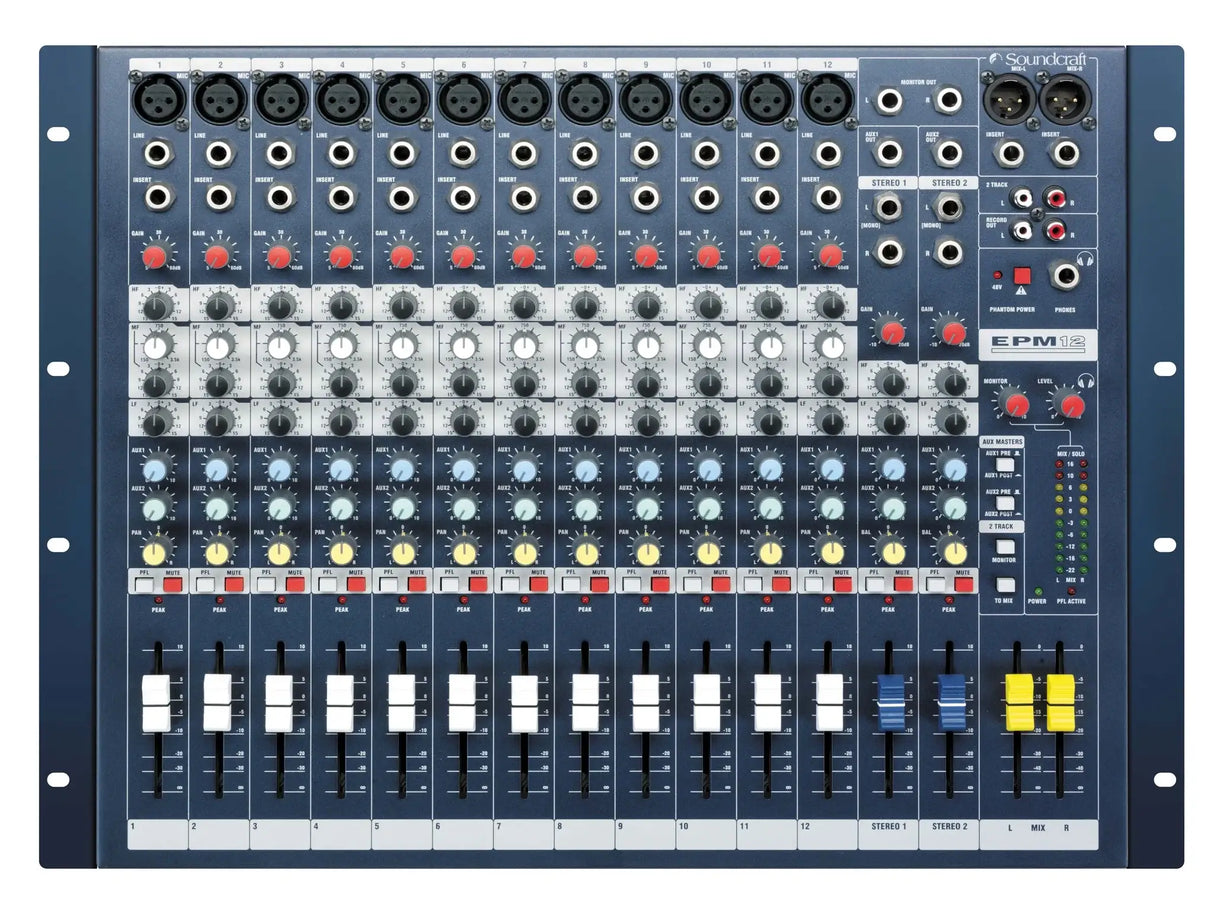 Soundcraft EPM12 Low-cost high-performance mixers- Creation Networks