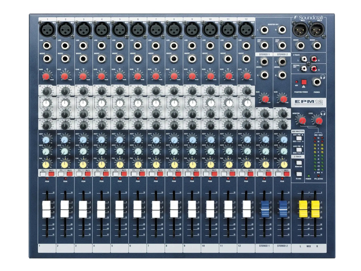 Soundcraft EPM12 Low-cost high-performance mixers- Creation Networks