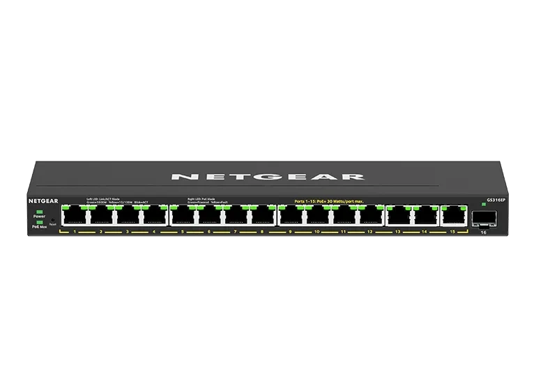 NETGEAR GS316EP switch