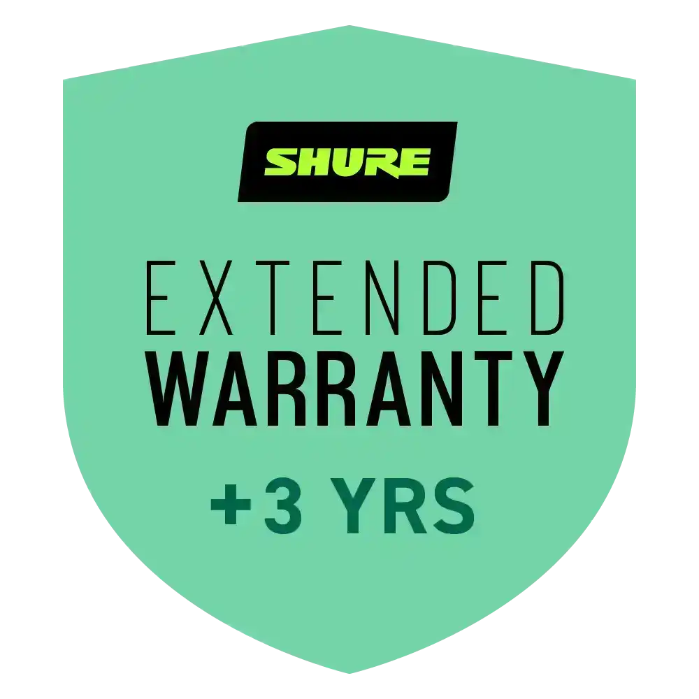 Shure 3 Year extended warranty for IMXF5 IMXF5-EXTWR-3Y