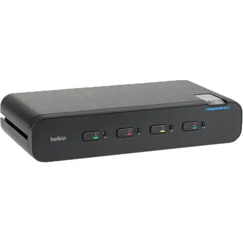 Belkin Universal 2nd Gen Secure KVM Switch, 4-Port Dual Head w/ CAC
